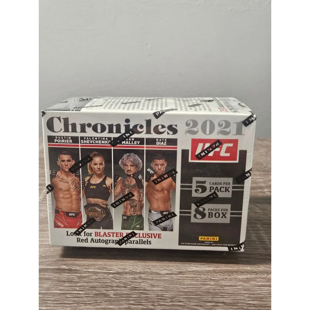 2021 Panini Chronicles UFC Blaster Box Factory Sealed 40 Cards 8 Packs MMA
